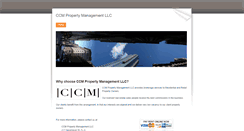 Desktop Screenshot of ccmpropmanagement.com