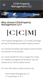 Mobile Screenshot of ccmpropmanagement.com