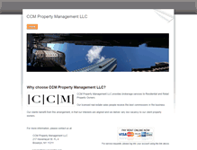 Tablet Screenshot of ccmpropmanagement.com